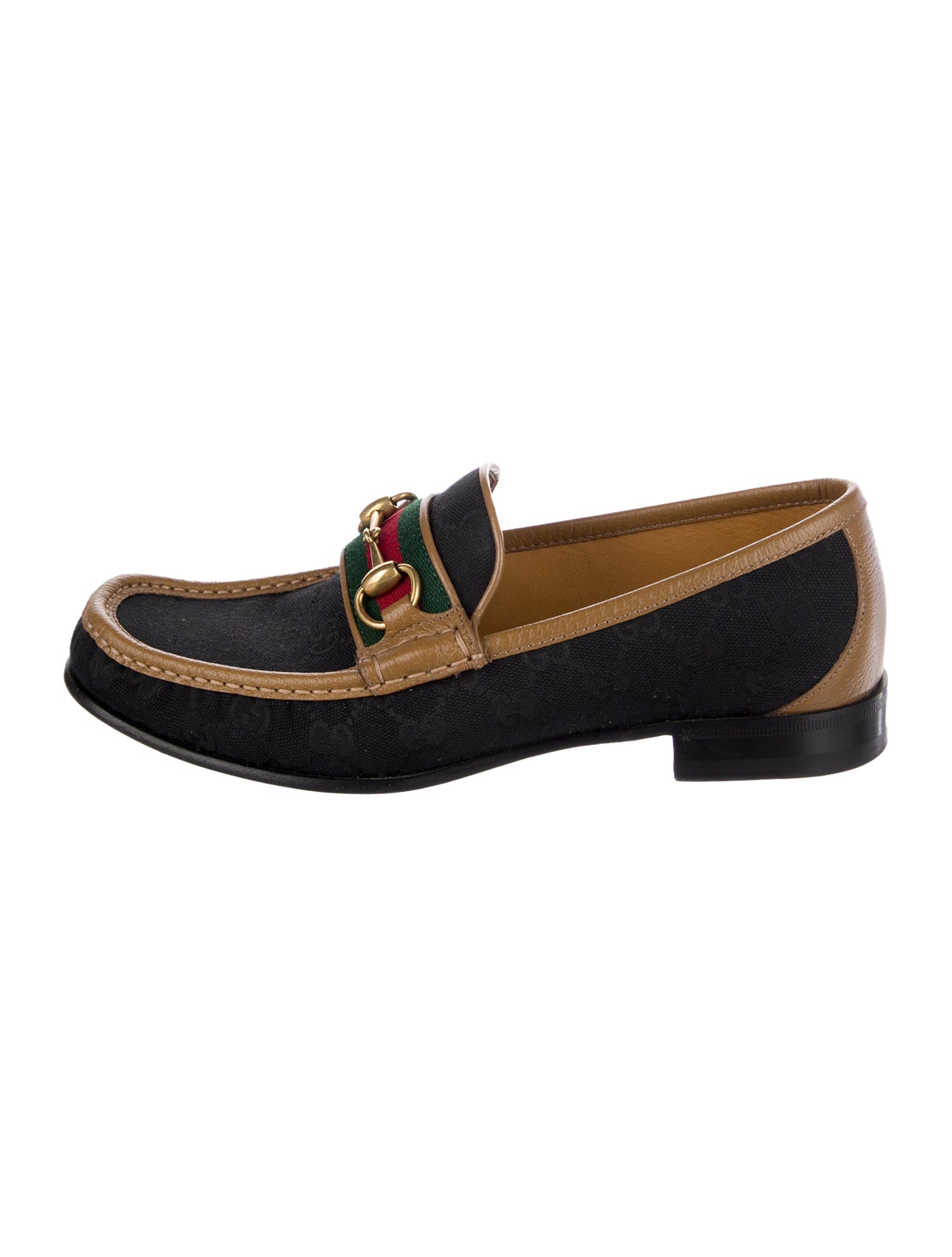 Gucci GG Canvas Canvas Loafers